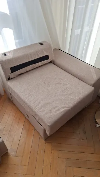 Sofá Cheslong Beige