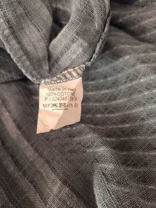 Camisa Talla Grande Estampada