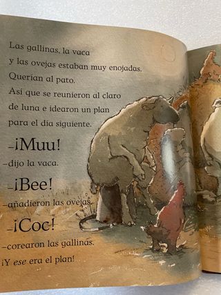 Libro infantil El pato granjero