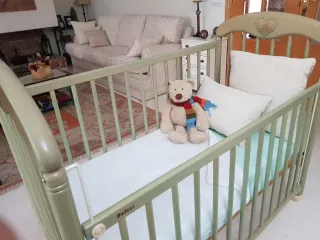 Cuna de madera MICUNA con colchón