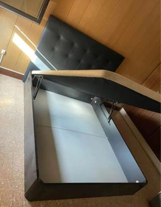 Canapé abatible con colchónes Viscoelastica