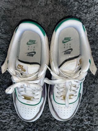 Nike Air Force 1 Shadow Verde Blanco