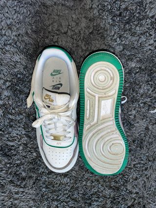 Nike Air Force 1 Shadow Verde Blanco