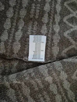 Cardigan nuovo fantasia geometrica taglia M