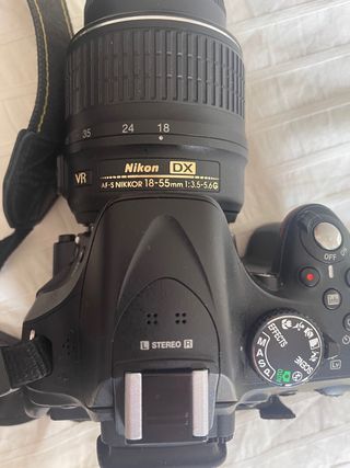 Cuerpo Cámara Nikon D5200 Negra