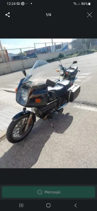 BMW Clásica Cruiser Negra