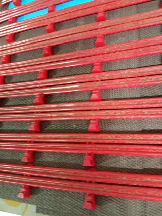 Lote 12 vallas dobles Scalextric efecto sucio