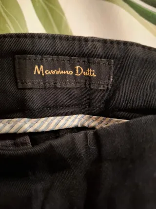 Pantalón negro Massimo Dutti