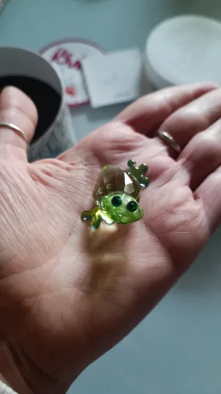 Swarovski Rana Cristallo Verde