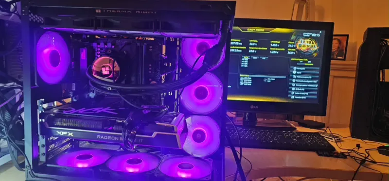 PC Gaming Ryzen 7 5700X3D + RTX 5050 + 16GB DDR4 afbeelding 5