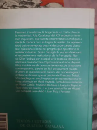 Entenebrats literatura catalana i bogeria