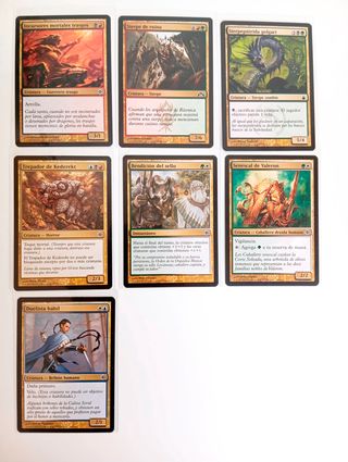 Confezione Magic 6 Rare Mitiche + Carte Comuni