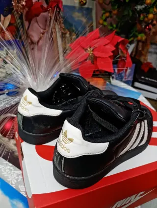 Adidas Superstar Nero Bianco