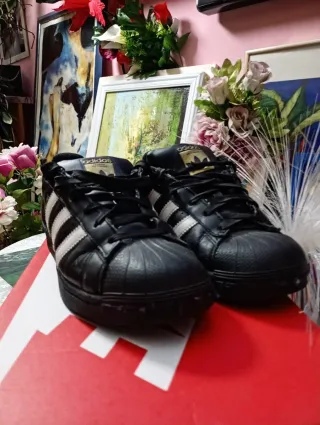 Adidas Superstar Nero Bianco