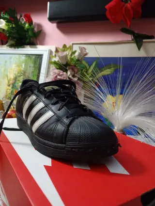 Adidas Superstar Nero Bianco