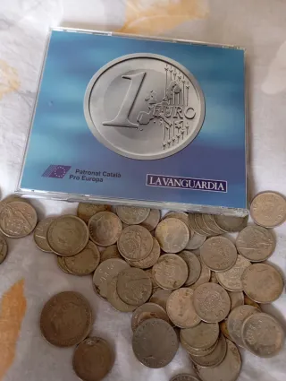 Colección de monedas pesetas