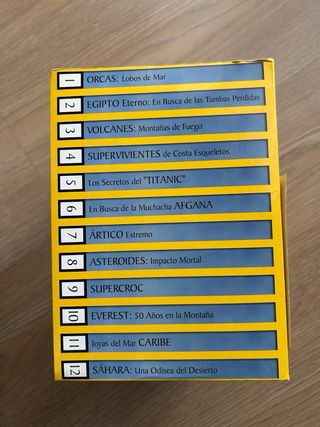Colección National Geographic VHS Documentales