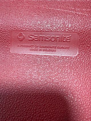 Maleta Samsonite  made in Belgium