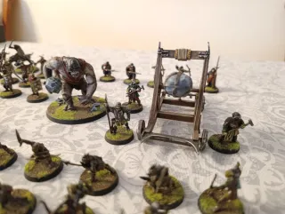 Lote figuras Señor de los Anillos ESDLA