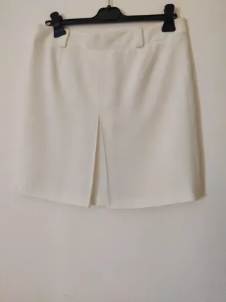 Gonna Incotex sartoriale bianca