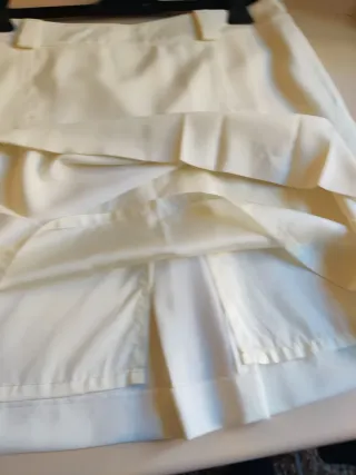 Gonna Incotex sartoriale bianca