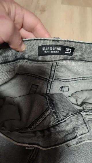 Pantalón vaquero Pull&Bear azul