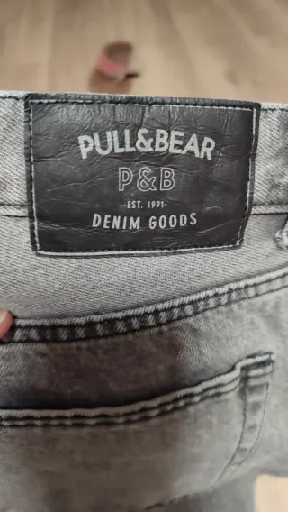 Pantalón vaquero Pull&Bear azul
