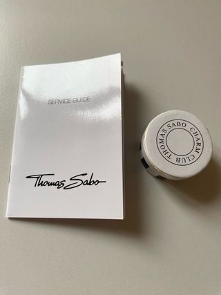 Charm Thomas Sabo LOVE Corazón Rojo Plata