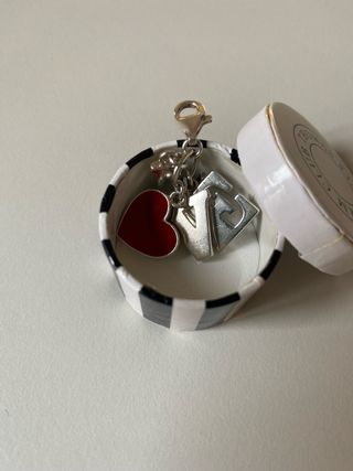 Charm Thomas Sabo LOVE Corazón Rojo Plata