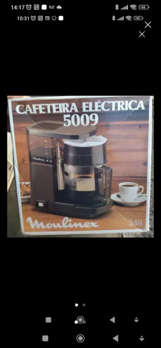 Cafetera Eléctrica Moulinex 5009