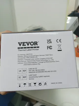 Impresora Térmica VEVOR