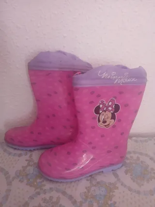 Botas de agua niña Minnie Mouse Talla 30