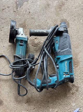 Radial y taladro percutor Makita