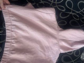 Felpa corta M&V con orsetto rosa L