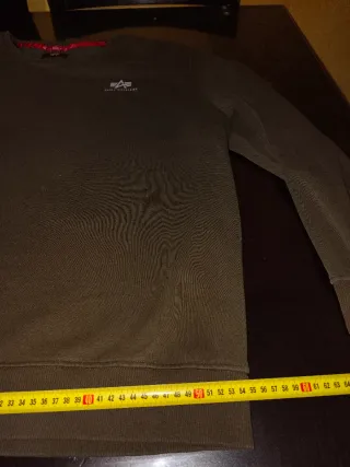 Jersey Alpha Industries Verde Oliva