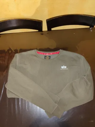 Jersey Alpha Industries Verde Oliva