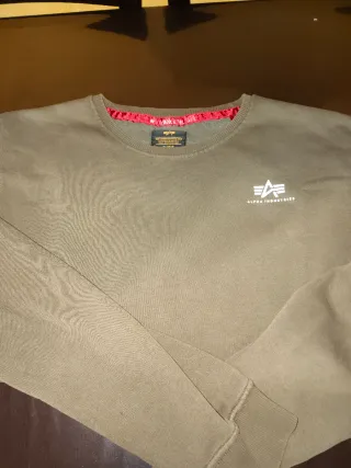 Jersey Alpha Industries Verde Oliva