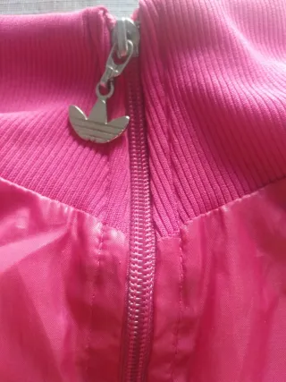 Chaqueta Adidas Vintage Rosa Brillante