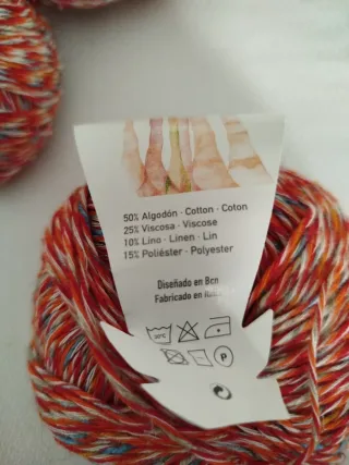 Ovillos Irati Rosas Crafts (3 ovillos)