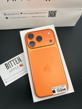 iPhone 17 Pro 256GB BAT 100%/ GARANTÍA! CAMBIOS!