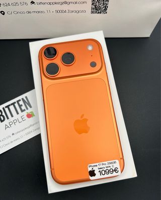 iPhone 17 Pro 256GB BAT 100%/ GARANTÍA! CAMBIOS!