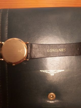 Reloj Longines Oro Caja Certificado