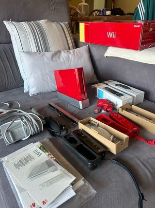 Nintendo Wii Rossa Edizione Mario 25° Anniversario