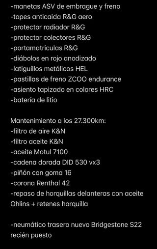 Honda CBR 1000 RR SP 2014 - 31.800 km