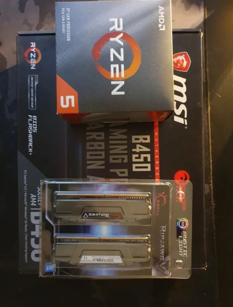 Kit Ryzen 5 3600 + MSI B450 + 16GB RAM