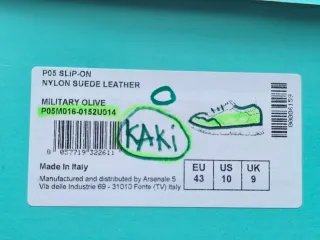 Zapatillas Panchic Military Olive Talla 43