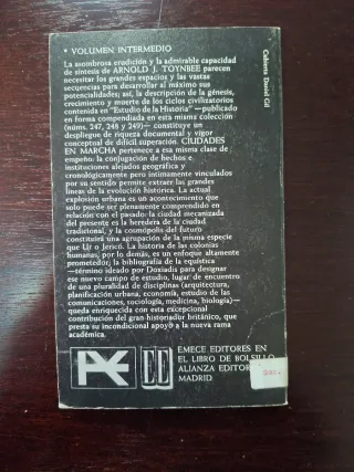 Ciudades en marcha (El Libro De Bolsillo (Lb)) ...