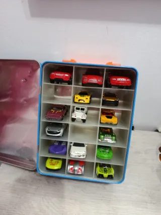 Maleta Hot Wheels Coches