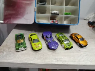 Maleta Hot Wheels Coches