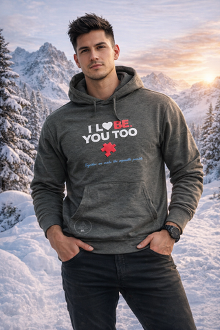 Felpe di coppia Te Amo Grigie
